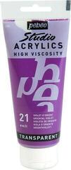 Culoare acrilică Pébéo 69.2011 Vopsea acrilică 21 Oriental Violet 100 ml 1 buc.