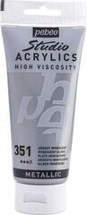 Akrilna boja Pébéo 69.2052 Акрилне боје 351 Iridescent Silver 100 ml 1 kom