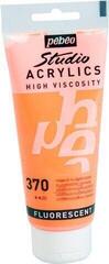 Culoare acrilică Pébéo 69.2062 Vopsea acrilică 370 Fluorescent Orange 100 ml 1 buc.