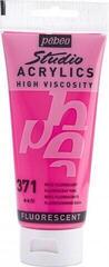 Culoare acrilică Pébéo 69.2063 Vopsea acrilică 371 Fluorescent Pink 100 ml 1 buc.