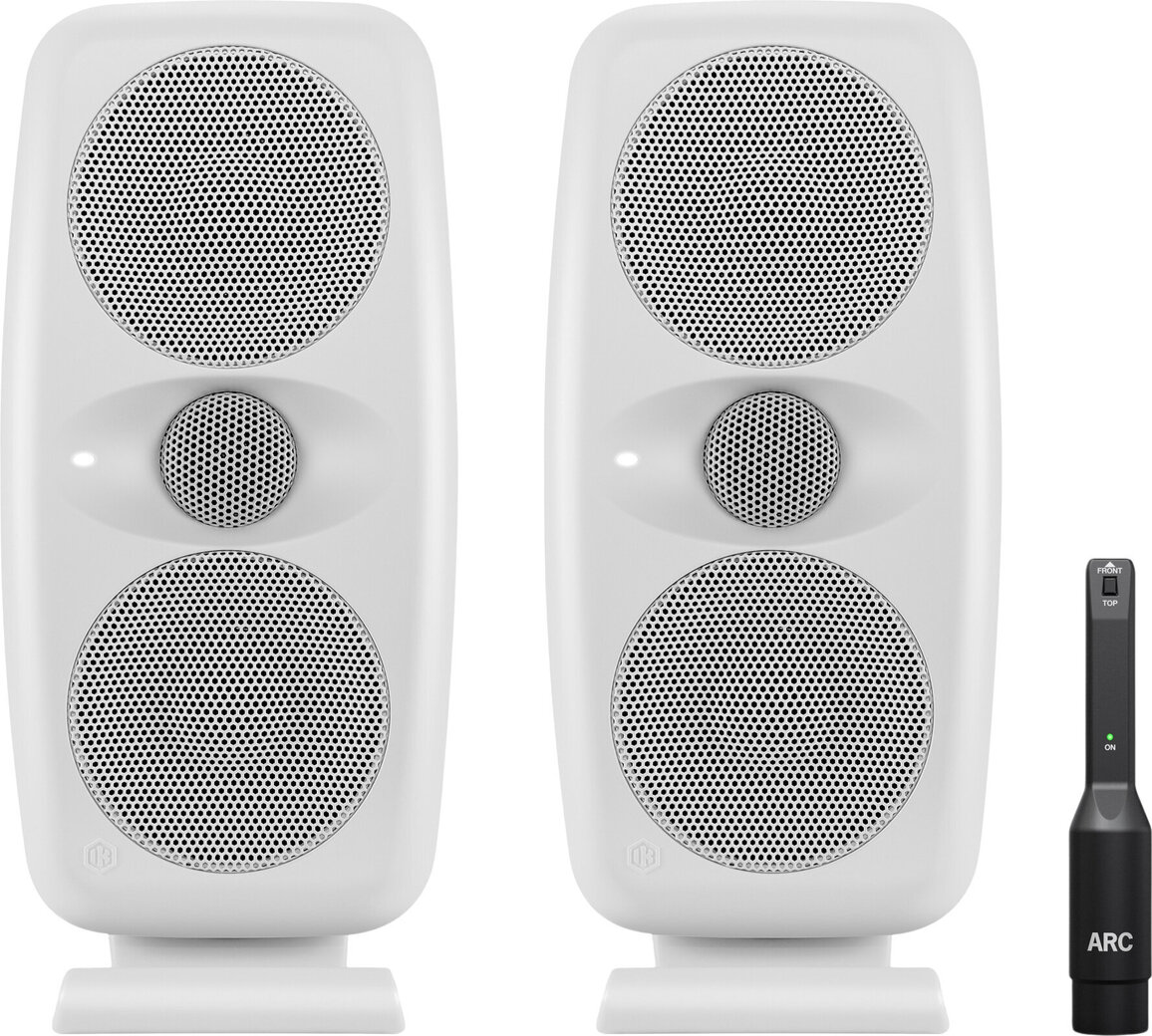 IK Multimedia iLoud MTM MKII Pair ホワイト IK Multimedia iLoud MTM MKII Monitor activ de studio 2 buc. - Muziker