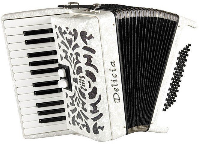Piano accordion
 Delicia JUNIOR 24 White