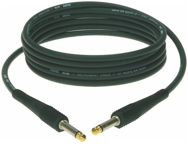 Instrument Cable Klotz KIKG3,0PP1 Black 3 m Straight - Straight