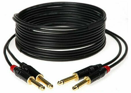 Nástrojový kabel Klotz KMPP0300 Černá 3 m Rovný - Rovný - 1