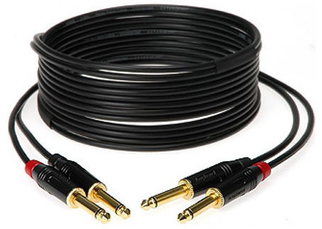 Kabel za glasbilo Klotz KMPP0600 Črna 6 m Ravni - Ravni
