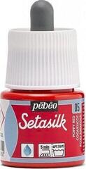 Boja za svilu Pébéo Setasilk Свилена боја 05 Poppy Red 45 ml 1 kom