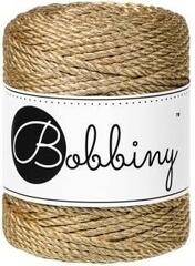Kanap Bobbiny 3PLY Macramé Rope 3 mm 50 m Satin Gold Kanap