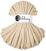 Șnur  Bobbiny Jumbo 9 mm 30 m Golden Warm Beige Șnur 