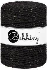 Kanap Bobbiny 3PLY Macramé Rope 5 mm 100 m Golden Black Kanap