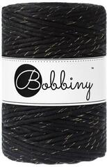 Kanap Bobbiny Macrame Cord 5 mm 100 m Golden Black Kanap