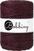 Snor Bobbiny Macrame Cord 5 mm 100 m Burgundy Snor