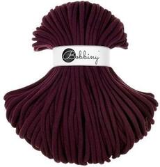 Snor Bobbiny Jumbo  9 mm 100 m Burgundy
