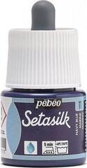Šilko dažai Pébéo Silk Paint Setasilk 45ml 11 Navy Blue
