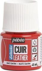 Leather/Faux leather paint Pébéo Setacolor Leather Paint 05 Intense Red 45 ml 1 pc