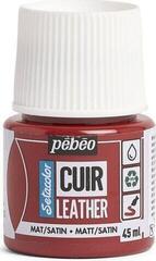 Leather/Faux leather paint Pébéo Setacolor Leather Paint 06 Deep Red 45 ml 1 pc