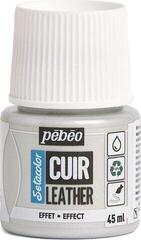 Leather/Faux leather paint Pébéo Setacolor Leather Paint 31 Metal Silver 45 ml 1 pc