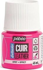 Leather/Faux leather paint Pébéo Setacolor Leather Paint 48 Fluorescent Pink 45 ml 1 pc
