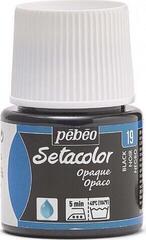 Boja za tekstil Pébéo Setacolor Боја за платно 19 Black 45 ml 1 kom