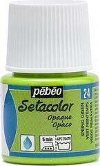 Boja za tekstil Pébéo Setacolor Боја за платно 24 Spring Green 45 ml 1 kom