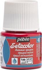 Barva za tekstil Pébéo Setacolor Barva za tkanine 46 Passion Red 45 ml 1 kos