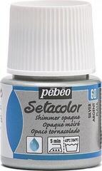 Boja za tekstil Pébéo Setacolor Боја за платно 60 Silver 45 ml 1 kom