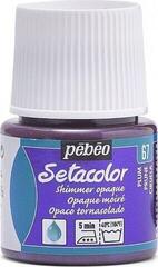 Barva za tekstil Pébéo Setacolor Barva za tkanine 67 Plum 45 ml 1 kos