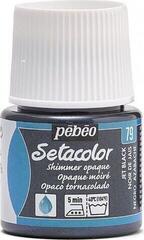 Boja za tekstil Pébéo Setacolor Боја за платно 79 Jet Black 45 ml 1 kom