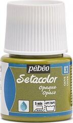 Barva za tekstil Pébéo Setacolor Barva za tkanine 83 Olive 45 ml 1 kos