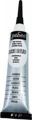 Boja za staklo Pébéo Cerne Relief Контура за стакло Silver 20 ml 1 kom