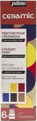 Farba na keramiku Pébéo 69.6906 Sada farieb na keramiku 6 x 20 ml