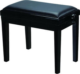 Sgabello per pianoforte in legno Pianonova HY-PJ023 Sgabello per pianoforte in legno Black Gloss