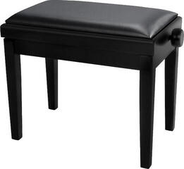 Sgabello per pianoforte in legno Pianonova HY-PJ023 Sgabello per pianoforte in legno Black Matte