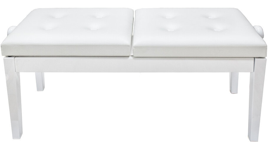 Pianonova HY-PJ022 Dupla zongoraszék White Matt