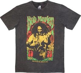 T-Shirt Bob Marley T-Shirt 1978 Stone Wash Unisex Charcoal Grey XL
