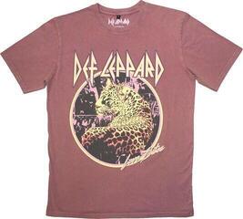 Paita Def Leppard Love Bites Stone Wash Unisex Kashmir Red