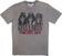 T-Shirt Guns N' Roses Hell Group Stone Wash Grey 2XL T-Shirt