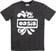 T-shirt Oasis Logo Splat Stone Wash Charcoal Grey 2XL T-shirt