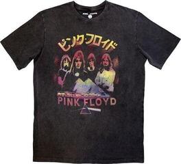 Paita Pink Floyd Japan Poster Stone Wash Unisex Charcoal Grey