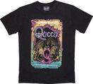 Queen A Night At The Opera Tour '76 Stone Wash Black 2XL Koszulka