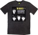 The Beatles VJ Secret Sleeve Stone Wash Charcoal Grey S T-Shirt