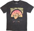 The Rolling Stones Desert '72 Stone Wash Charcoal Grey M T-Shirt
