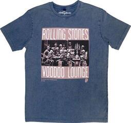 Paita The Rolling Stones Voodoo Skulls Stone Wash Unisex Denim Blue