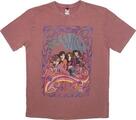 The Who Psych Floral Stone Wash Kashmir Red L Shirt