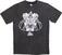 T-shirt Thin Lizzy Rocker Stone Wash Charcoal Grey 2XL T-shirt