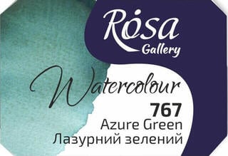 Aquarelverf Rosa 343767 Aquarel verf 767 Azure Green 2,5 ml 1 st.