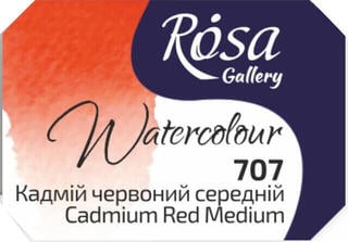 Aquarellfarbe Rosa 343707 Aquarellfarbe 707 Cadmium Red Medium 2,5 ml 1 Stck