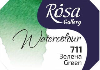 Akvarelová barva Rosa 343711 Akvarelová barva 711 Green 2,5 ml 1 ks