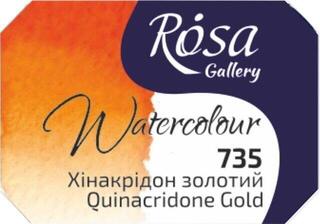 Watercolour Paint Rosa 343735 Watercolour Paint 735 Quinacridone Gold 2,5 ml 1 pc