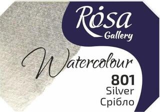 Akvarelová barva Rosa 343801 Akvarelová barva 801 Silver 2,5 ml 1 ks
