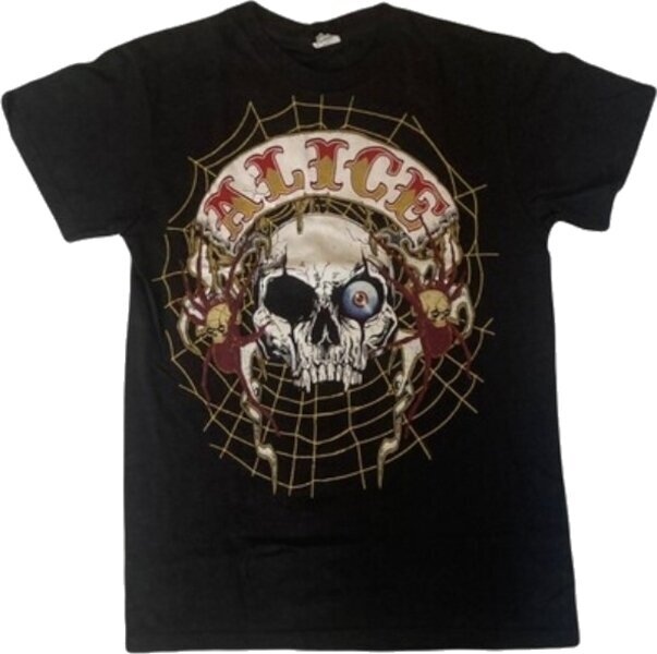 Maglietta Alice Cooper Band Back Patch Black 2XL Maglietta